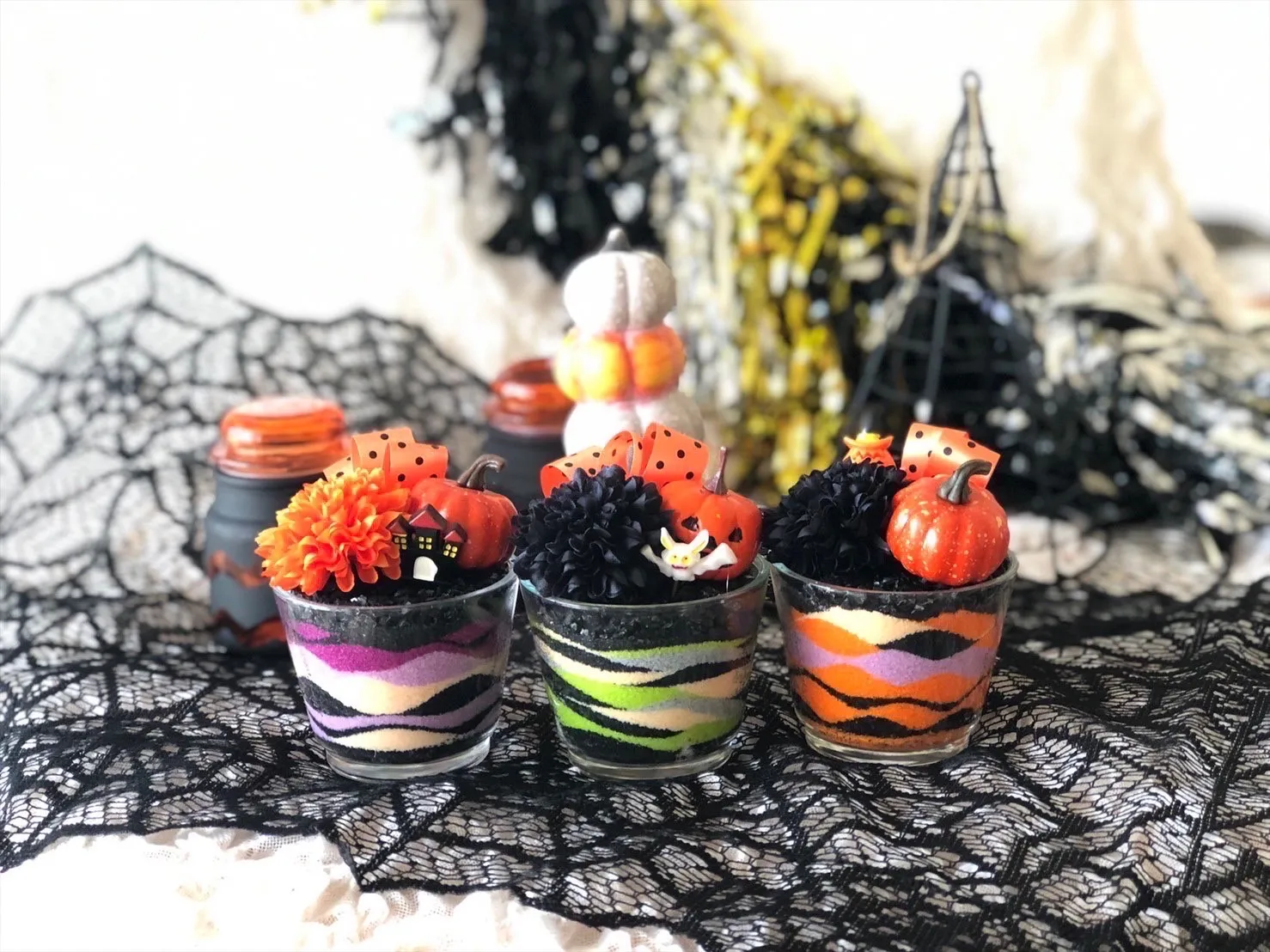 季節イベントでのサンドアートワークショップ